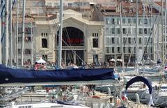 La Criée theatre at the Old Harbour of Marseille, France
