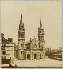 Photograph of Eglise Saint-Ambroise church in the 11th arrondissement of Paris from late 19th to early 20th century