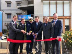 Keynote speech at ribbon cutting for UC San Diego Coast Guard Blue Tech Center of Expertise groundbreaking