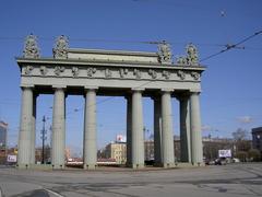 Moscow Triumphal Gate in Saint Petersburg