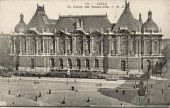 Palais des Beaux-Arts museum in Lille France with classical architecture