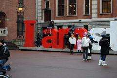 I amsterdam sign in Inner City Amsterdam