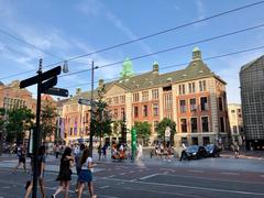 Historic Beursplein 5 building in Amsterdam, home to Euronext Amsterdam
