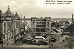 Republic Square in Belgrade 1934