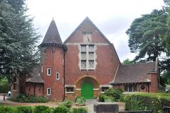 Friends Meeting House on Linden Road in Bournville, a historic listed building