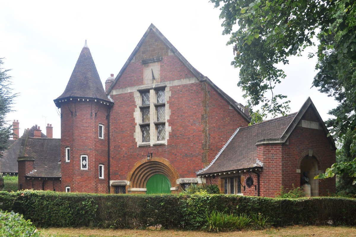 Friends Meeting House listed building on Linden Road, Bournville, England