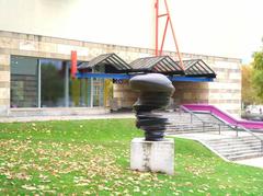 Sculpture 'Points of View' by Tony Cragg in front of the House of History Baden-Württemberg Stuttgart