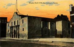 The Alamo historic mission and fortress in San Antonio Texas