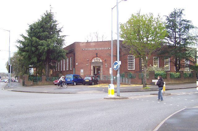 Perry Common Library building in Birmingham UK