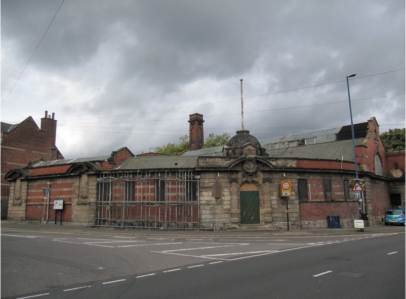Stirchley Public Baths Birmingham Grade II listed building exterior