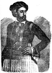 Portrait of Ioannis Makrygiannis Greek soldier and politician