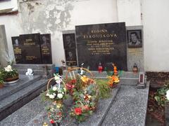 Graves of the Berousek Circus Family at Olšany Cemetery in Prague