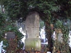 Grave of composer František Picka at Olšany Cemetery