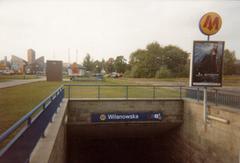 Wilanowska Metro Station