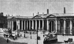Bank of Ireland building in Dublin