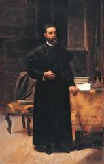 Portrait of Clemente Falcão de Souza Filho painted by Almeida Júnior in 1888