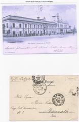 Vintage postcard from São Paulo, Brazil dated March 1906