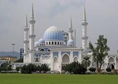 Sultan Ahmad I Mosque in Kuantan Pahang Malaysia