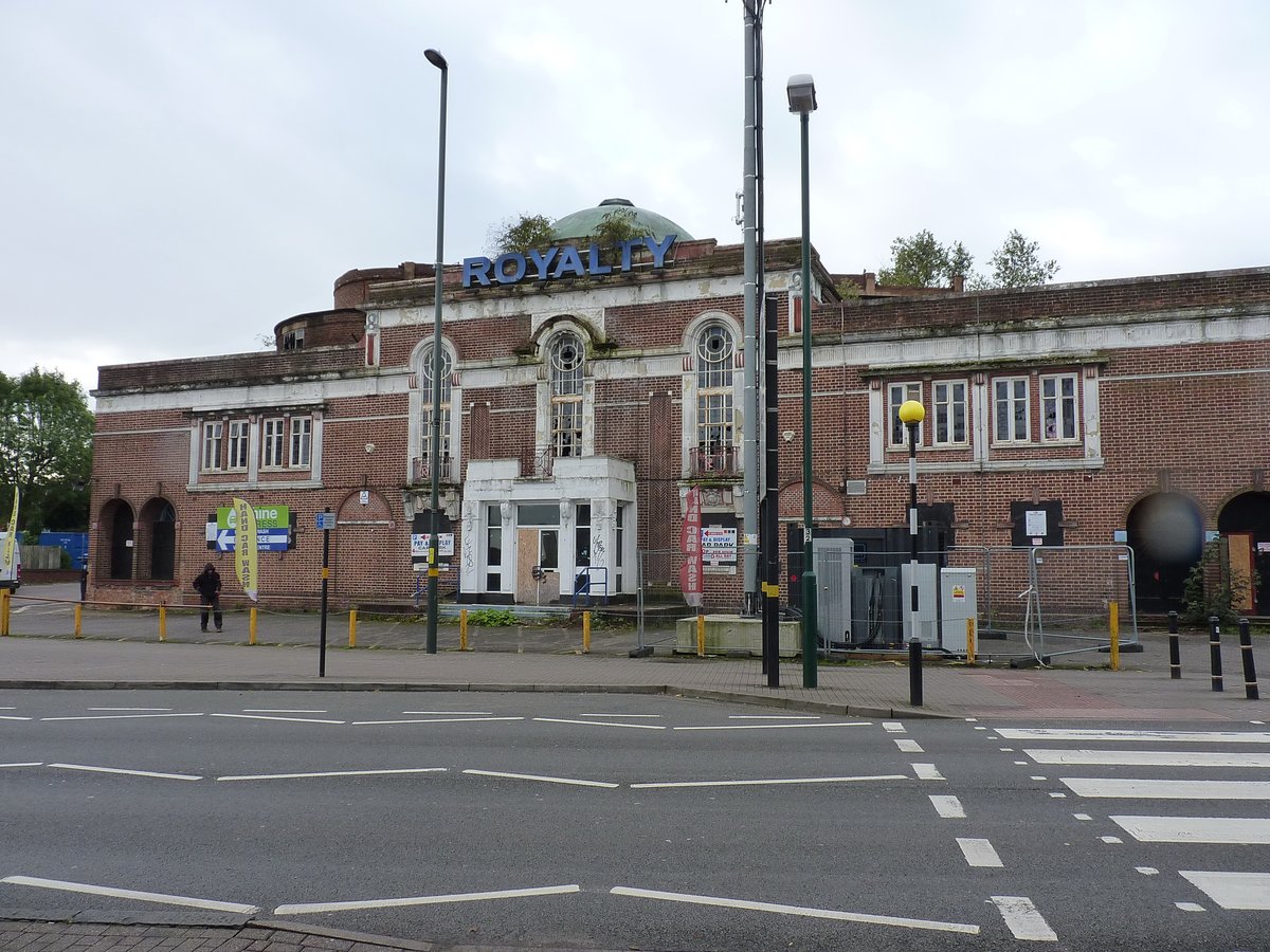 The former Royalty Bingo Palace building in Birmingham