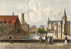 Interior view of Bruges taken at Pannerije