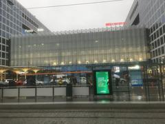 Mall of Tripla and Pasila Railway Station in Helsinki