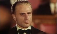 Still from the 1973 film Il delitto Matteotti showing a dramatic courtroom scene