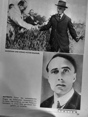Portrait of Giacomo Matteotti, Italian social democrat murdered in 1924