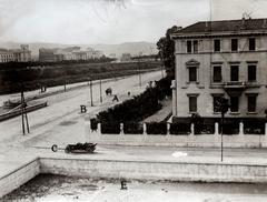 Site where socialist leader Matteotti was ambushed and murdered by fascists in 1924 Italy