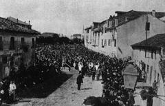 Funeral procession of Giacomo Matteotti in Fratta Polesine