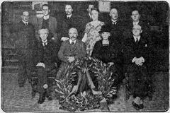 Dr. Willem van Boven commemorated for 25 years as chairman of the Haagschen Kunstkring in De Avondpost newspaper, February 2, 1927