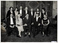 Tribute ceremony for actor Johan de Meester at the Hague Art Circle in 1930