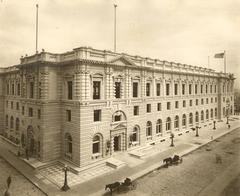 Historic U.S. Court of Appeals Building for the Ninth Circuit in San Francisco in 1905
