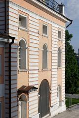 Buildings of the Znamensky Monastery on Varvarka Street in Moscow