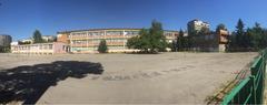 93 School Alexander Teodorov Balan building in Sofia Bulgaria