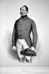 Portrait lithograph of Joseph Rieder, Vienna 1858