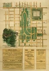 Historical color map of Compton Heights neighborhood from 1893