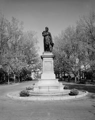Statue of Christopher Columbus in Tower Grove Park, St. Louis, Missouri, dedicated in 1884