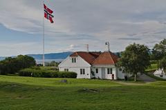 Kommandantbolig building at Kristiansten Fortress in Trondheim