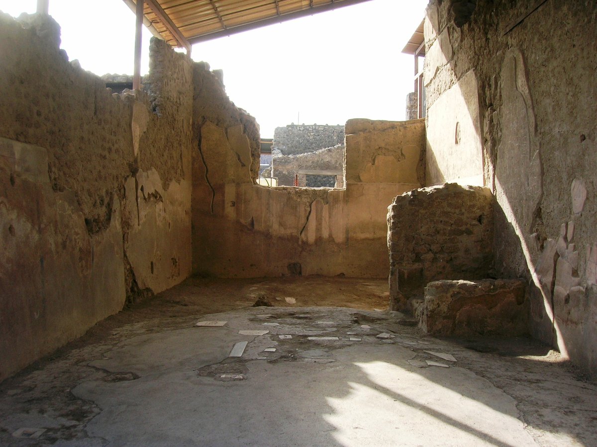 Workshop of Verus the Blacksmith in ancient Pompeii