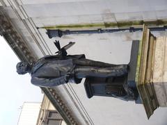 Statue of John Everett Millais north of Tate Britain