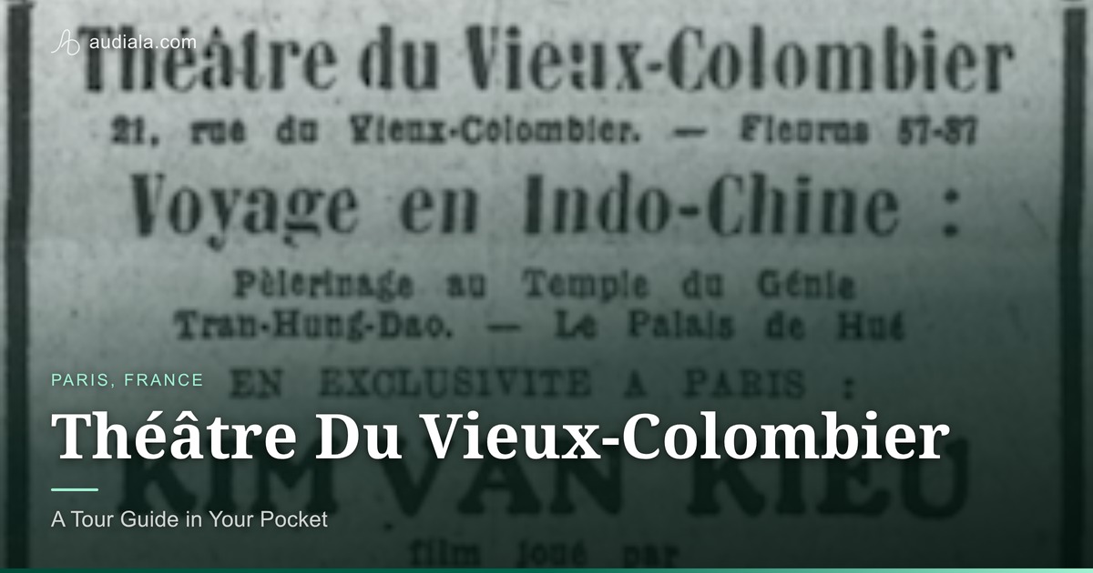 Photo of Théâtre Du Vieux-Colombier
