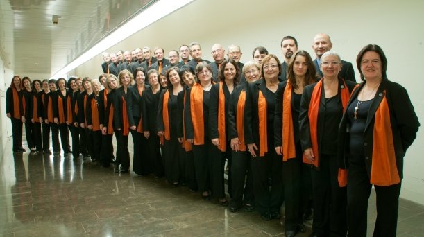 Orfeó Atlàntida choir performing at Auditori de Barcelona November 2011