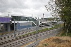 Andronovka MCC station exterior view with modern architecture