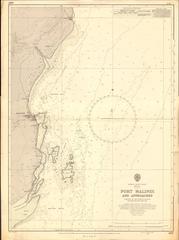 Nautical chart of Port Malindi from 1963 survey