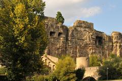 Bockfiels of Neumünster Abbey seen from the cultural meeting center