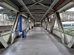 Entrance E of Titiwangsa LRT station in Kuala Lumpur