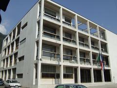 Casa del Fascio building by Giuseppe Terragni now Office of Revenue Guard Corps in Como Italy