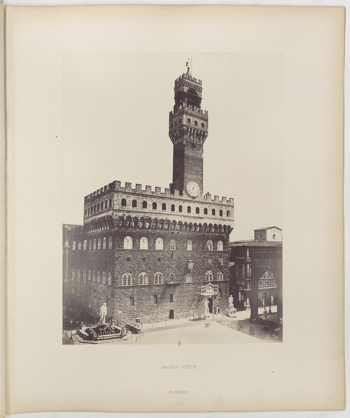 Illustration of historic Italian cities including Milan, Venice, Siena, Florence, Rome, Tivoli, Pompeii, Naples, Pisa, Genoa, and Certosa di Pavia, featuring urban landscapes, architectural views, and portraits from 1800-1869