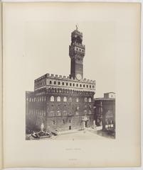 Illustration of historic Italian cities including Milan, Venice, Siena, Florence, Rome, Tivoli, Pompeii, Naples, Pisa, Genoa, and Certosa di Pavia, featuring urban landscapes, architectural views, and portraits from 1800-1869