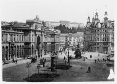 Zurich Railway Plaza and Polytechnic Institute in Switzerland